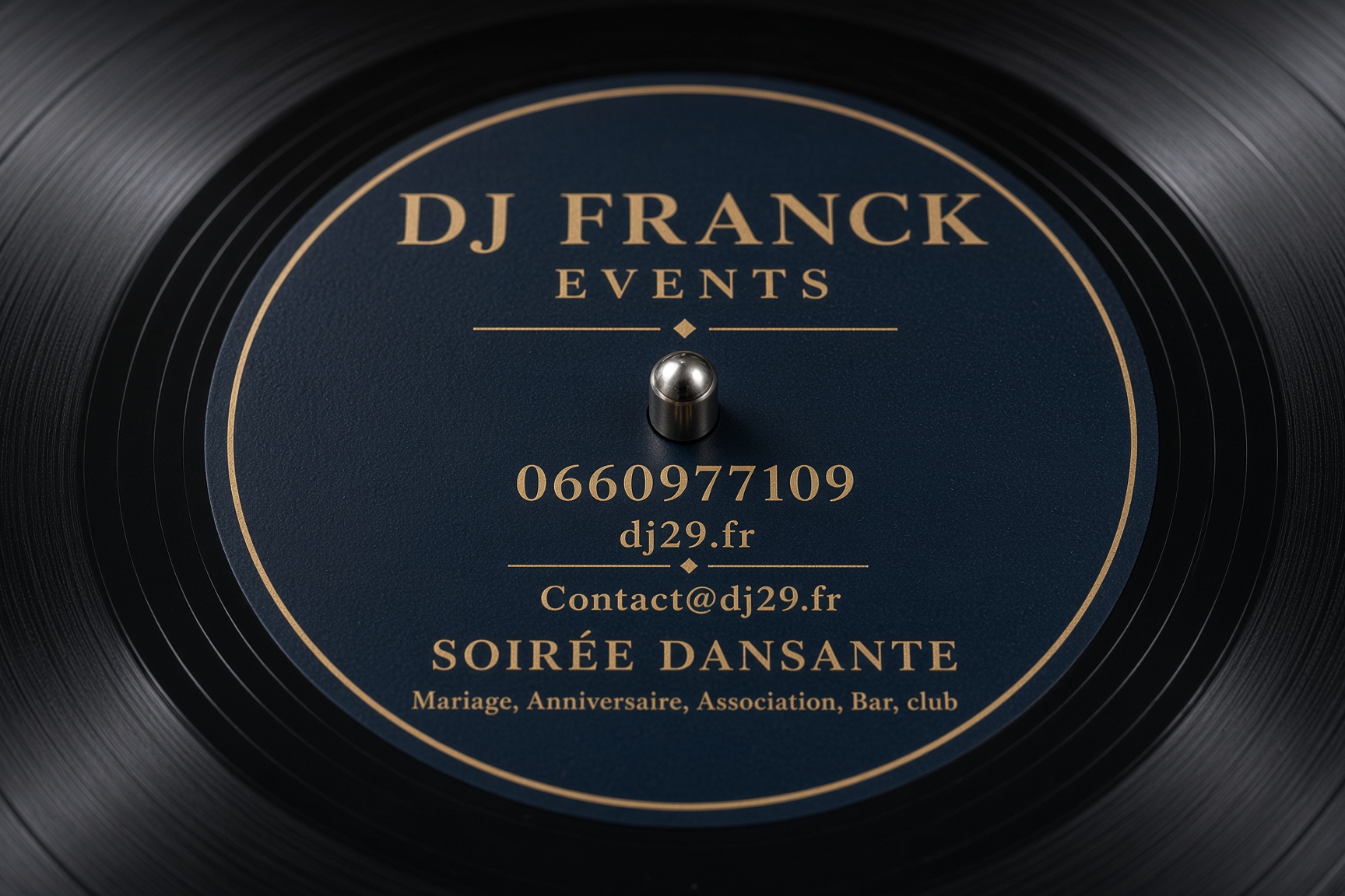 DJ Franck Events — Soirée dansante